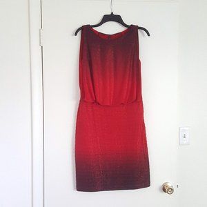 R&M Richards Red Sparkly Formal Dress, Size 8